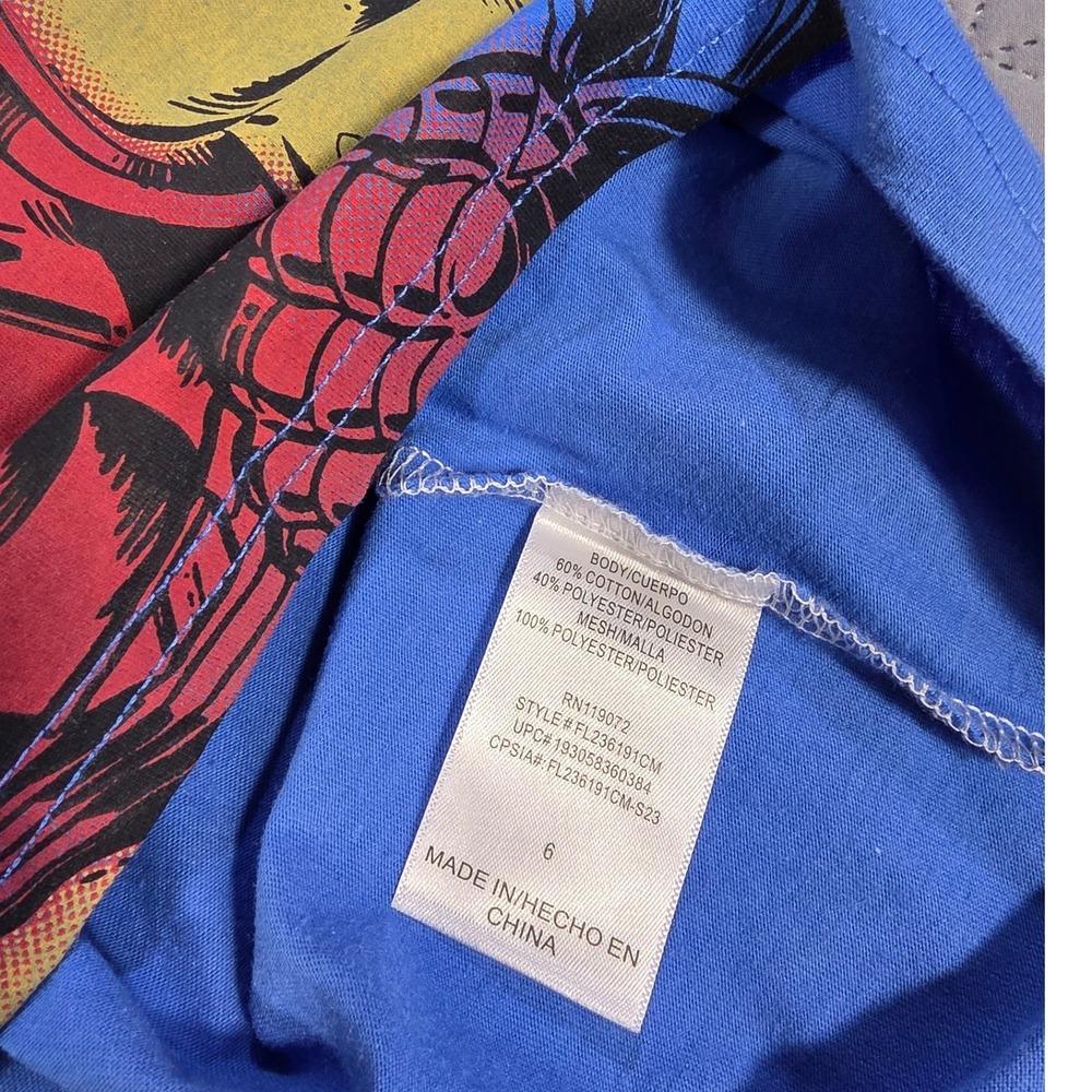 Marvel Avengers Boys Graphic Hoodie Blue White Captain America Iron Man Hulk 6 - Picture 7 of 7